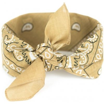 Art Of Polo FAsz13014SS22 bavlněný šátek Bandana béžový – Zboží Mobilmania