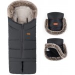 Petite&Mars Set zimní Arctic 4v1 Furry Forever Black – Zboží Dáma