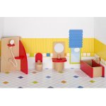 GOKI nábytek do domečku pro panenky koupelna basic – Zboží Mobilmania