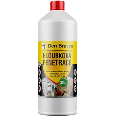 Den Braven Hloubková penetrace ŽLUTÝ DESIGN 1L – Hledejceny.cz