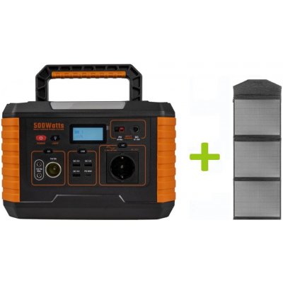 Oxe Powerstation MP500S a solární panel SP100W – Zboží Mobilmania