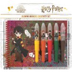 Jiri Models 3522-8 kreativní sada se zápisníkem a foukacími fixy Harry Potter 7 ks – Hledejceny.cz