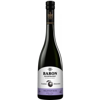 Baron Hildprandt Slivovice 50% 0,7 l (holá láhev)