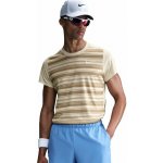 Nike pánské tričko Court Victory Dri-Fit Tennis khaki/white – Zboží Mobilmania