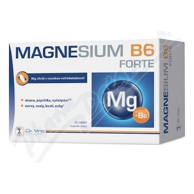 Da Vinci Pharma Magnesium B6 Forte 60 tablet – Hledejceny.cz