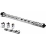 Geko Klíč momentový 1/2 " 28-210 Nm s příslušenstvím G10064 – Zboží Dáma