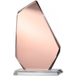 Skleněná plaketa barevné sklo – Zboží Dáma