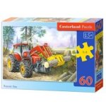 Castorland Traktor nakladač 60 dílků – Zboží Dáma