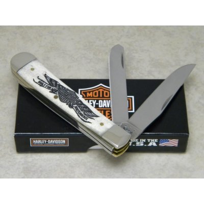 Case & Son Cutlery Harley-Davidson Two Blades Trapper Knife 6254 SS