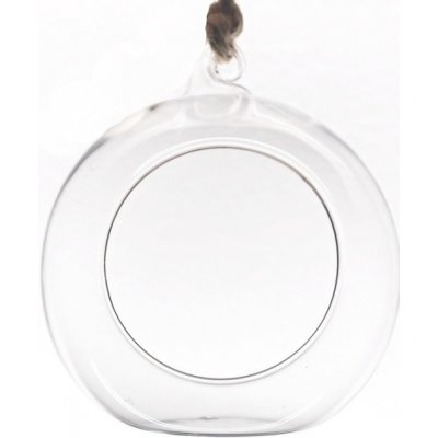 Skleněná koule Ø8 cm aerárium - transparent – Sleviste.cz