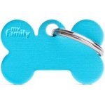 My Family Bone Aluminum gravírovateľný přívěsek 1,9 x 3 cm Small – Zboží Dáma