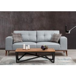 Atelier del Sofa 3-Seat Sofa-Bed Montana 3 Seater Grey