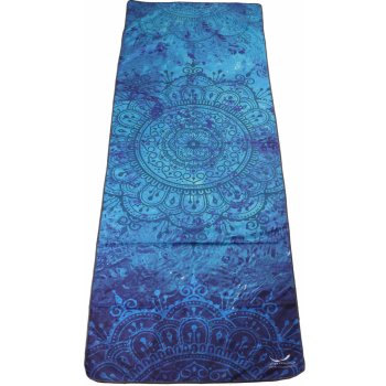 Yogashop Protiskluzový ručník na jógu Mandala Ocean 180 x 61 cm