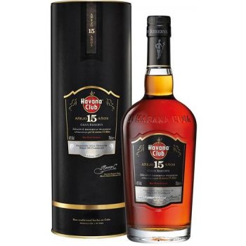 Havana Club Anejo Grand Reserva 15y 40% 0,7 l (tuba)