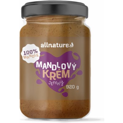 Allnature Mandlový krém 920 g – Zboží Dáma