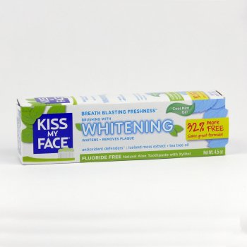 Kiss My Face Corp. zubní gel Whitening bez fluoridu 127,6 g