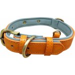 Petify Kožený obojek pro psa Fluff – Zboží Dáma