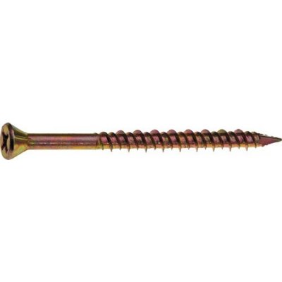 Vrut pro cetris 4,2x35 PH, zapuštěná hlava s břity, zinek žlutý, 2000ks – Sleviste.cz