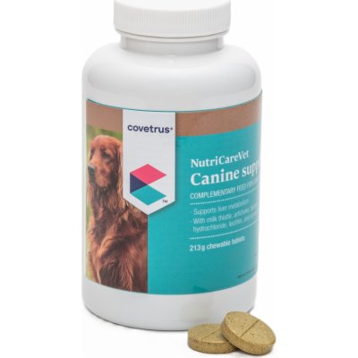 Covetrus Essentials NutriCareVet Liver support Canine 85 tbl – Hledejceny.cz
