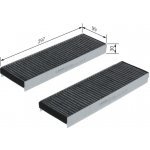 Kabinový filtr BOSCH (BO 1987432422) | Zboží Auto