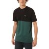 Pánské Tričko Vans COLORBLOCK TEE Black/Trekking Green