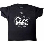 Ozzy Osbourne tričko Logo Black – Sleviste.cz