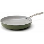 Elmich Nepřilnavá keramická pánev Zen 28 cm - olivově zelená – Hledejceny.cz