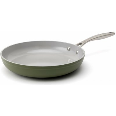 Elmich Nepřilnavá keramická pánev Zen 28 cm - olivově zelená – Hledejceny.cz
