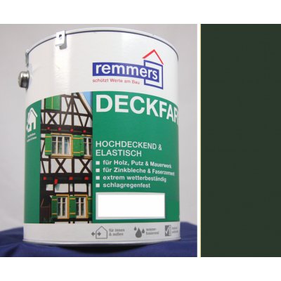 Remmers Deckfarbe 5 l Lahvově zelená – Sleviste.cz