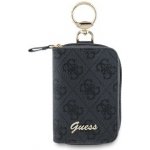 Klíčenka Guess PU 4G Script Logo černá – Sleviste.cz