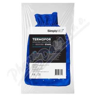 SUZHOU TEXNET CO.,LTD SimplyMed Termofor s fleesovým obalem Stars 2L – Zboží Mobilmania