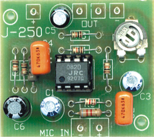 ZSM-250 stavebnice předzesilovače pro elektretový mikrofon od 110 Kč -  Heureka.cz