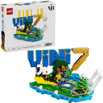 LEGO® Editions 43027 Vini Jr. – Hvězdné momenty fotbalu – Hledejceny.cz