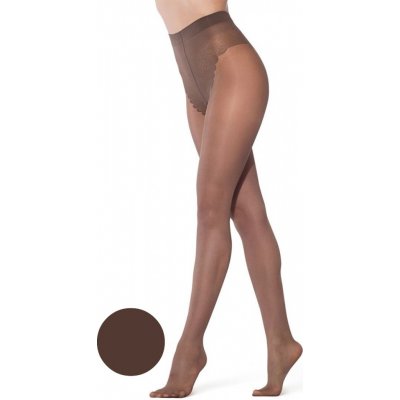 Omsa Jemné punčochové kalhoty FANTASTICO 20 DEN marrone Hnědá – Zboží Dáma