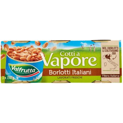 Valfrutta fazole borlotti 3 x 150 g