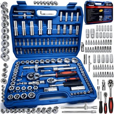 ONDRAGON Sada nástrčných klíčů 108 dílů – ráčny, bity Torx a nástavce v kufru – Hledejceny.cz