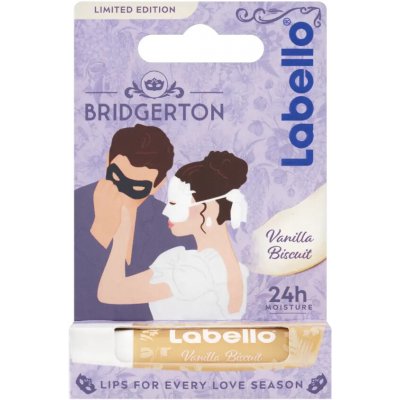 Labello Pečující balzám na rty Bridgerton Vanilla Biscuit 4,8 g – Zbozi.Blesk.cz