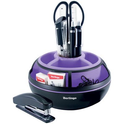 Stolní organizér 1ks fialový – Zboží Dáma