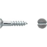 Vrut do dřeva se zápustnou hlavou a rovnou drážkou DIN 97 2,5x12 mm galvanicky pozinkovaný, 1 ks – Hledejceny.cz