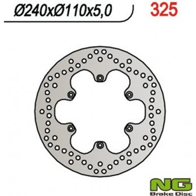 Zadní brzdový kotouč NG BMW 650 F GS ABS 2001 - 2007 – Hledejceny.cz