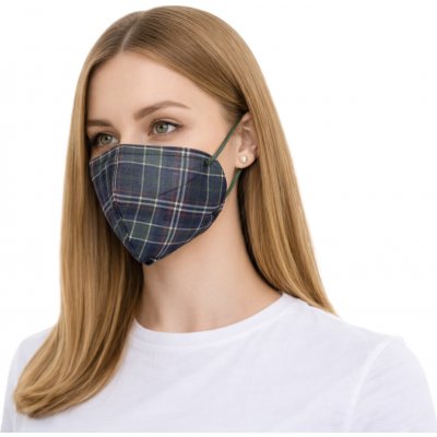 Balerina FFP2 PFHM731 Karo green – Zboží Dáma