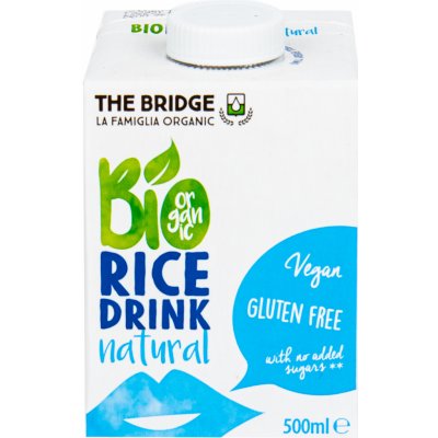 The Bridge Bio Nápoj rýžový 500 ml – Sleviste.cz