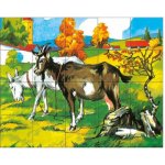 Dino obrázkové kostky Na statku 20 kostek – Zboží Dáma