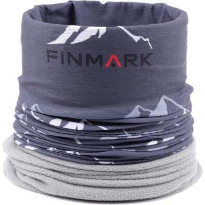 Finmark FSW-114 multifunkční šátek tmavě šedá