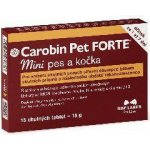 Carobin Pet Forte Mini pro psy a kočky 15 tbl – Hledejceny.cz