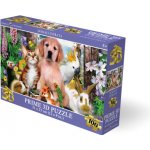 Prime 3D puzzle Domácí zvířátka 31x23cm 100 ks holografické – Hledejceny.cz