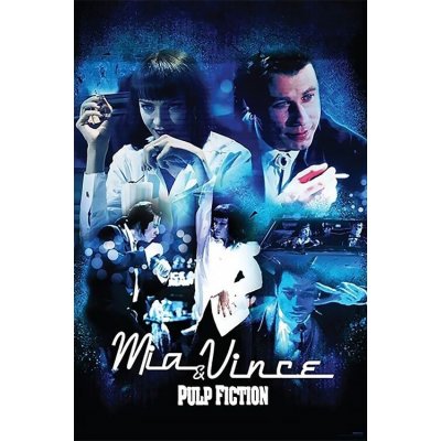 Plakát, Obraz - Pulp Fiction - Mia & Vince, (61 x 91.5 cm) – Zbozi.Blesk.cz