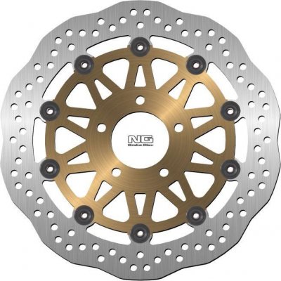 NG přední brzdový kotouč SUZUKI RG 125/250 F/GAmmA 91-94, GSF 1200 BANDIT 07-12, GSX 750 97-08, GV 1200 MADURA 85-86, VZ 800 MARAUDER 96-04 (300X64X5mm) (5X10,25mm) WAVE plovoucí | Zboží Auto