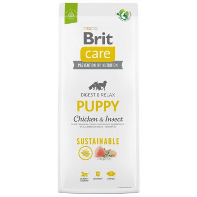 Brit Care Sustainable Puppy Chicken & Insect 12 kg
