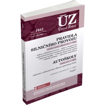 ÚZ 1641 Pravidla silničního provozu – Zboží Mobilmania